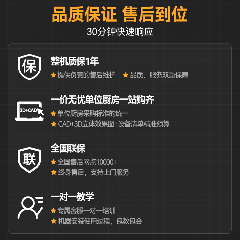 麥大廚高性能款1.5米單池超聲波洗碗機商用
